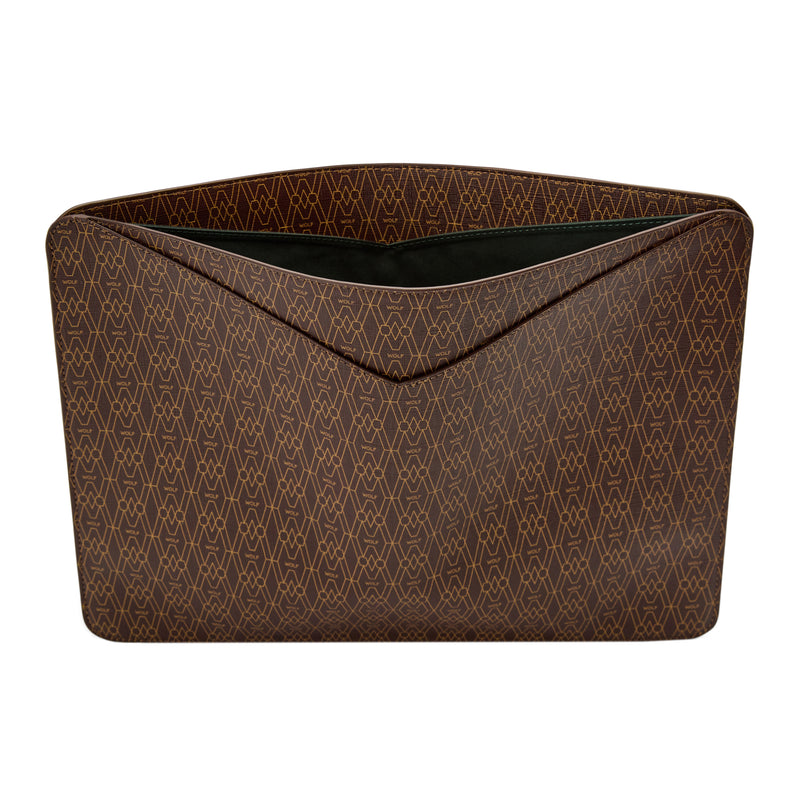 SIGNATURE 16" Brown Laptop Sleeve