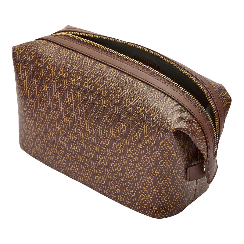 SIGNATURE Brown Wash Bag