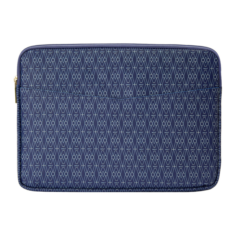 SIGNATURE Blue Laptop Zip Case