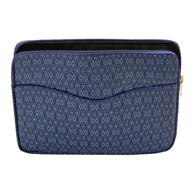 SIGNATURE Blue Laptop Zip Case