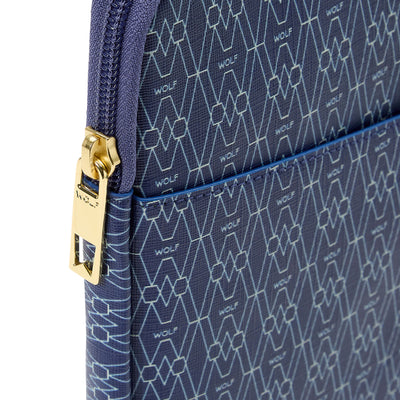 SIGNATURE Blue Laptop Zip Case