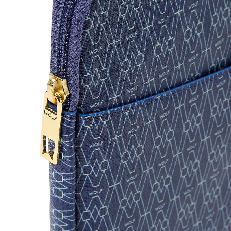 SIGNATURE Blue Laptop Zip Case