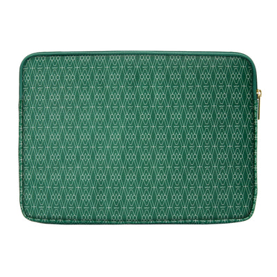 SIGNATURE Green Laptop Zip Case