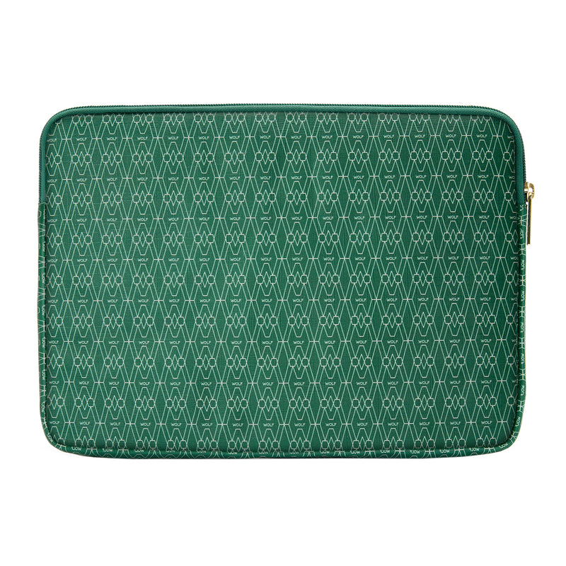 SIGNATURE Green Laptop Zip Case