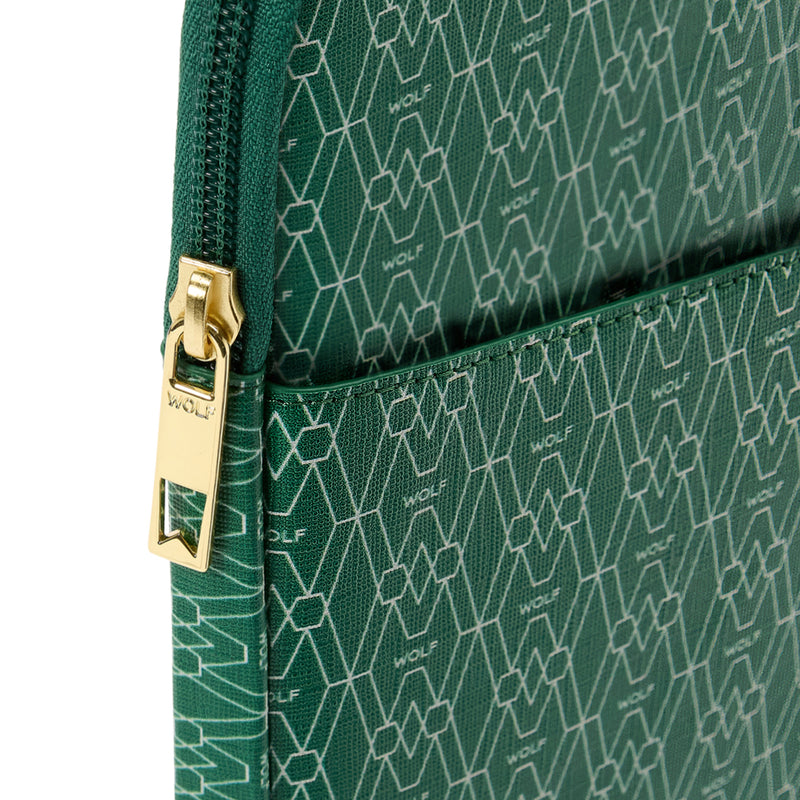 SIGNATURE Green Laptop Zip Case