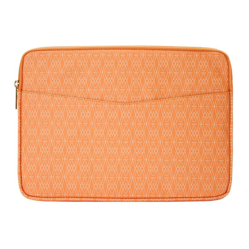 SIGNATURE Orange Laptop Zip Case