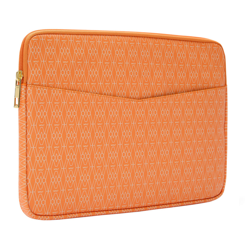 SIGNATURE Orange Laptop Zip Case