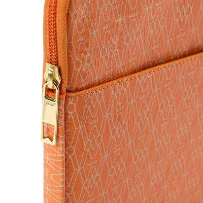 SIGNATURE Orange Laptop Zip Case