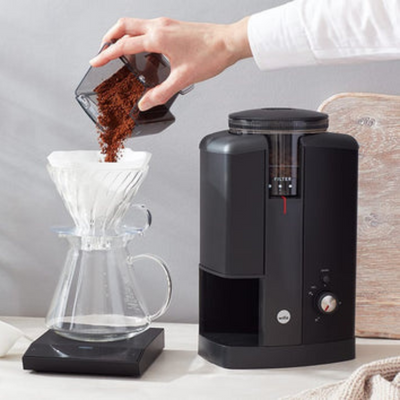 Wilfa Svart Aroma Precision Coffee Grinder (Black) Adeum