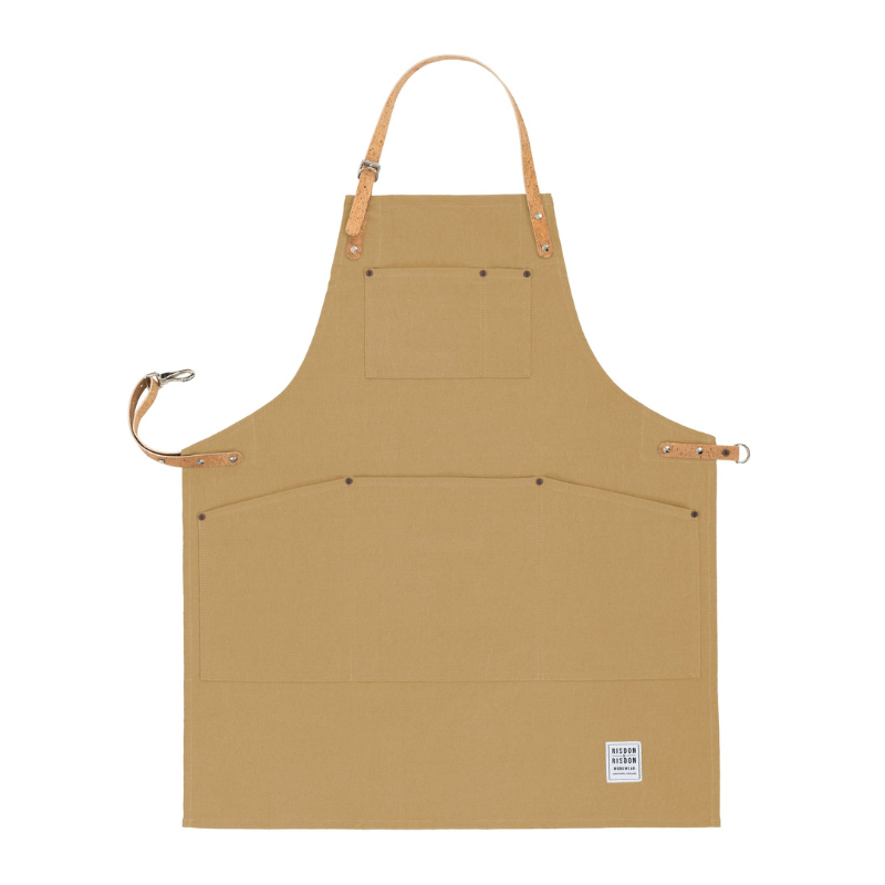 Brown Multi-purpose Apron with Cork Straps