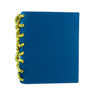 Traffic Blue Felrigg Leather and Rope Wallet Adeum