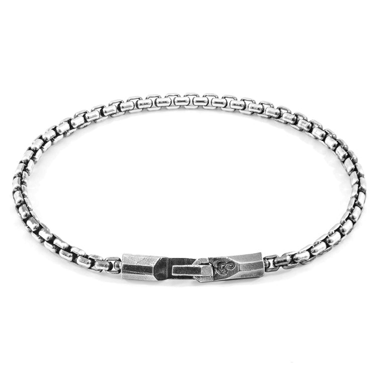 Talbot Mooring Silver Chain Bracelet Adeum