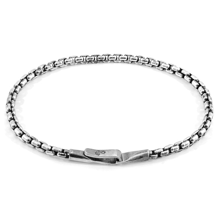 Moonraker Sail Silver Chain Bracelet Adeum