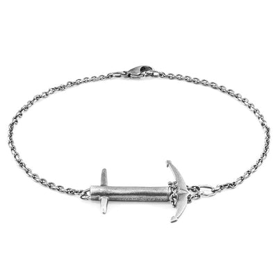 Admiral Anchor Silver Chain Bracelet Adeum