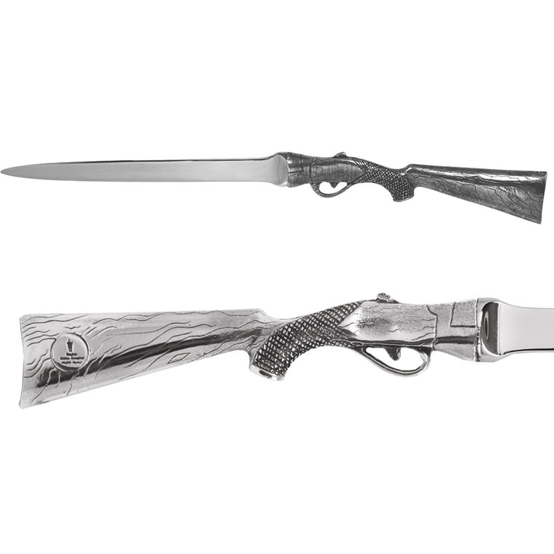 Shotgun Handle Pewter Letter Opener Adeum