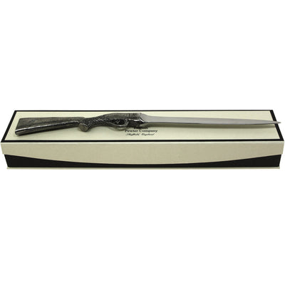 Shotgun Handle Pewter Letter Opener Adeum