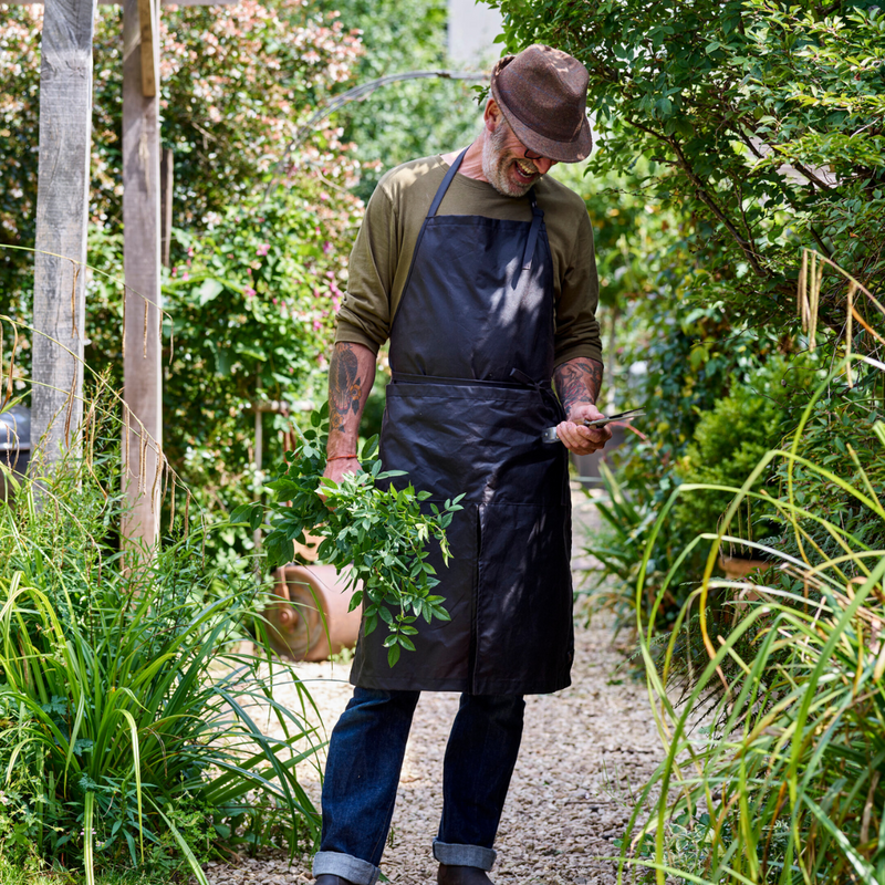 Split Bib Gardening Apron Adeum