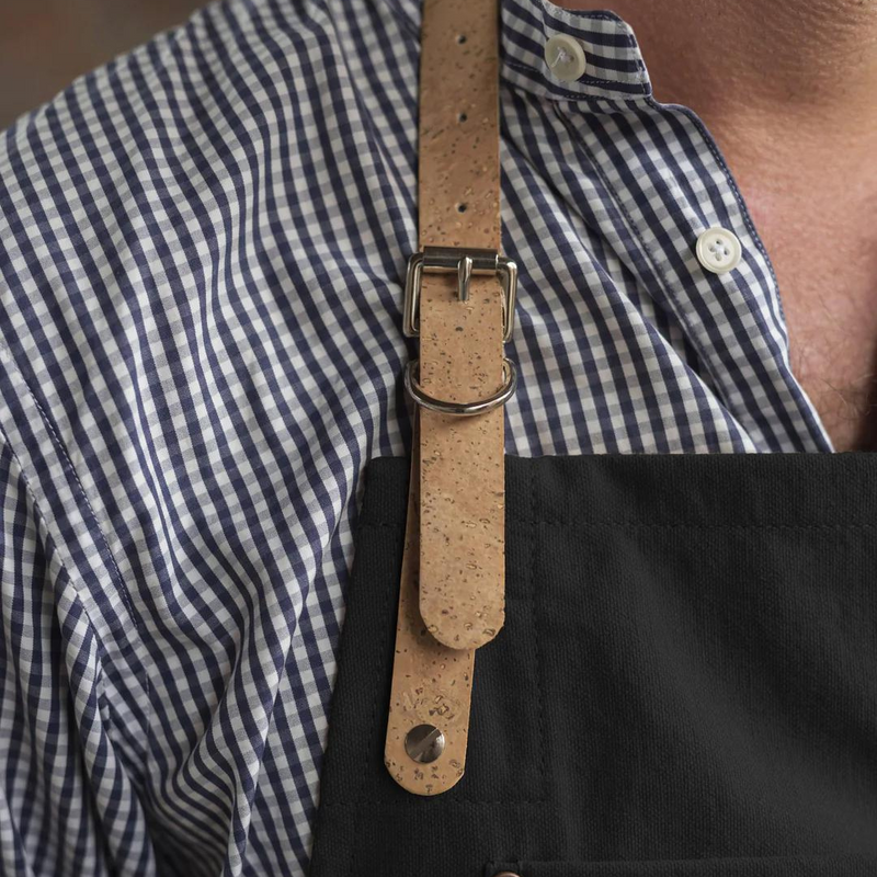 Multi-purpose Apron with Cork Straps and Trim