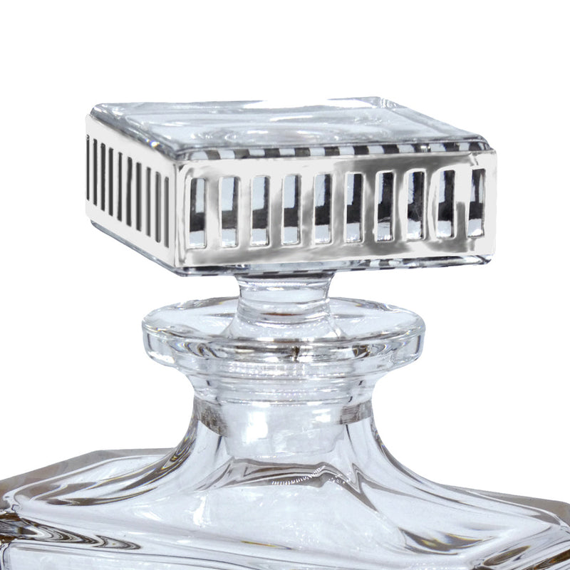 650ml Monaco Rectangular Pewter Decanter Adeum