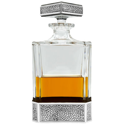 650ml Manhattan Rectangular Pewter Decanter Adeum