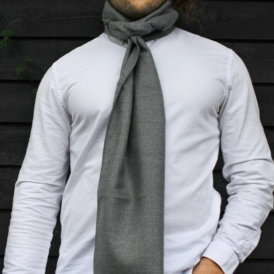 Classic Grey Bamboo Scarf Adeum