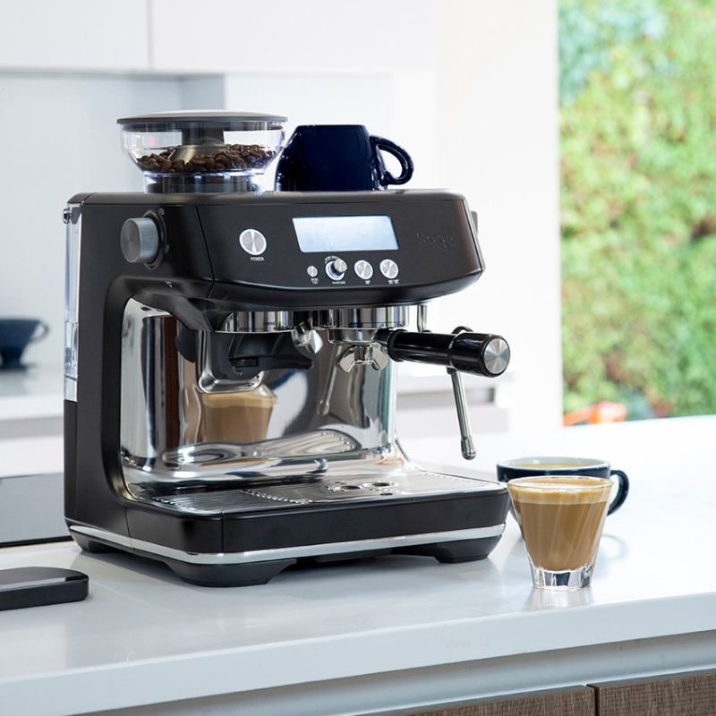 Sage The Barista Pro Espresso Machine (Black Truffle) Adeum