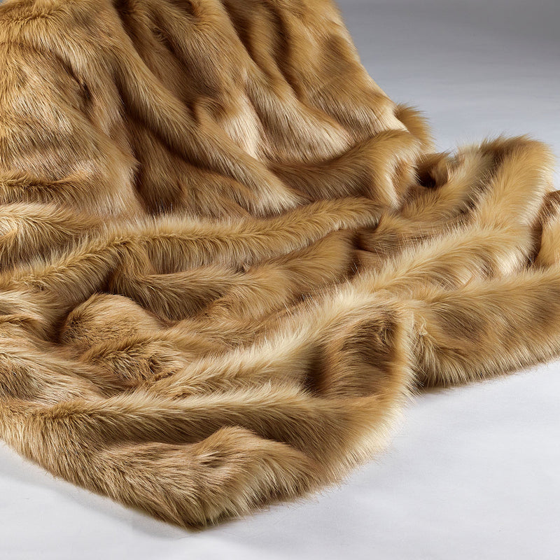 Sahara Faux Fur Throw Adeum