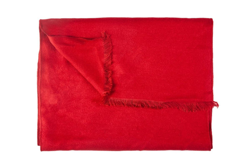 Dark Red Bamboo Scarf Adeum