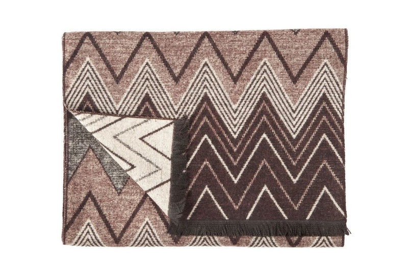 Muted Zigzag Bamboo Scarf Adeum